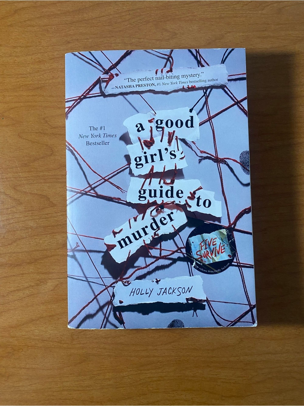 Light Blue Paperback Book - A Good Girl's Guide to Murder by Holly Jackson